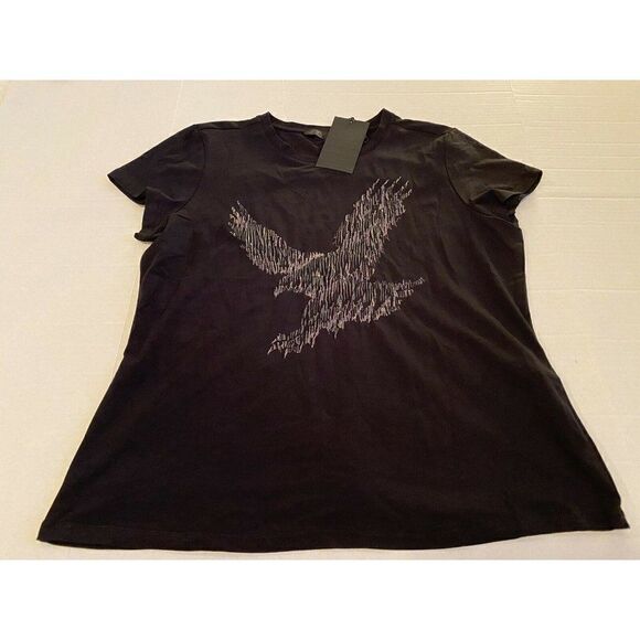 Harley Davidson Women Metallic Embroidered Tee T - Picture 2 of 9